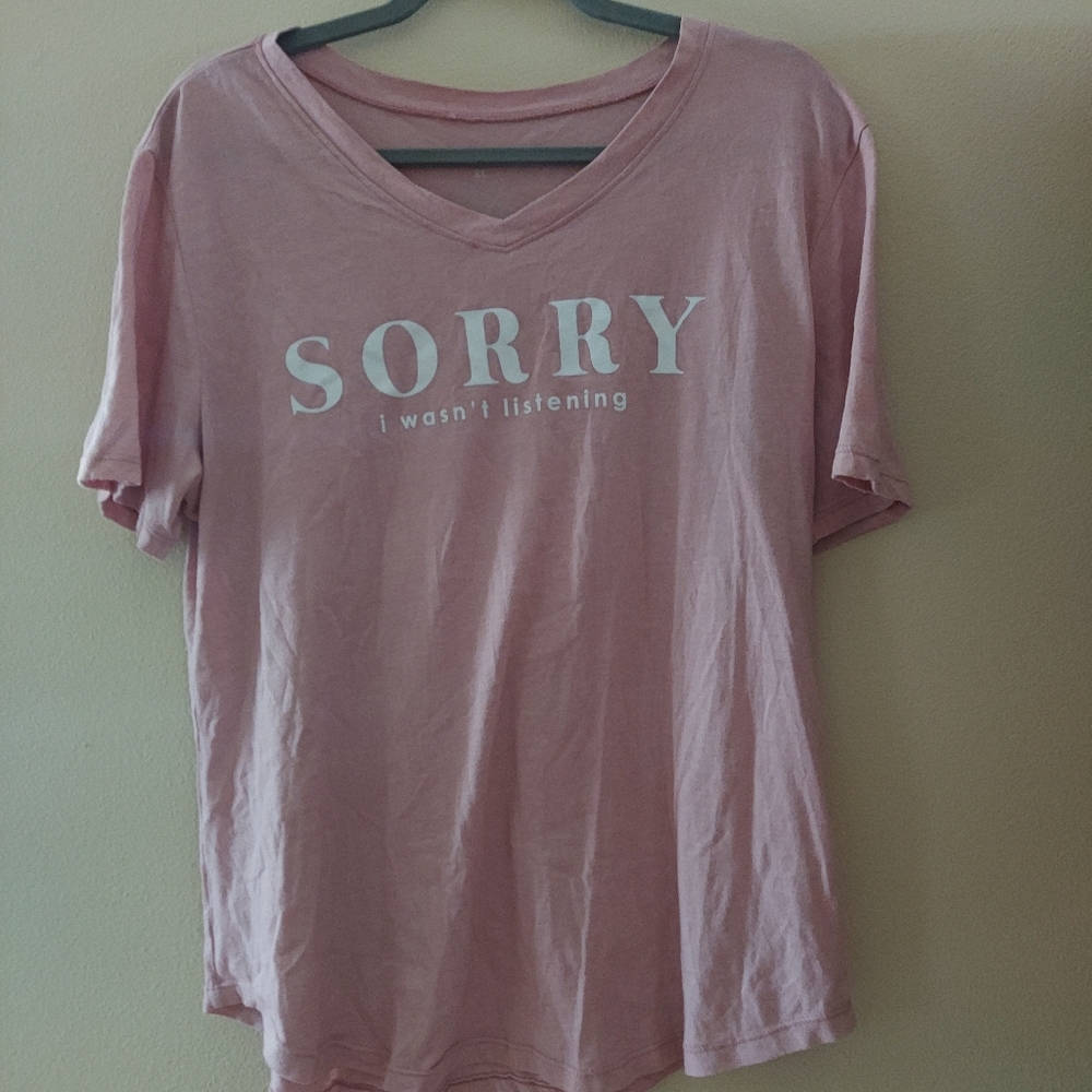 Sorry I wasn't litsening juniors tee